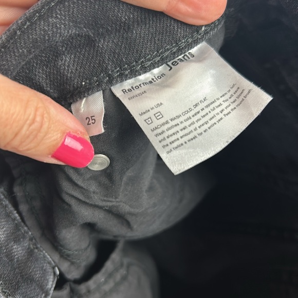 Reformation Serena High Skinny Crop Jeans - Picture 7 of 8